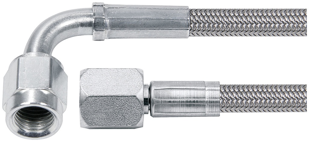 Allstar Performance - 28in #4 Line -4 Str/-4 90 Deg Tube Style
