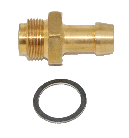 AED - Straight Fuel Bowl Fitting (600 Style)