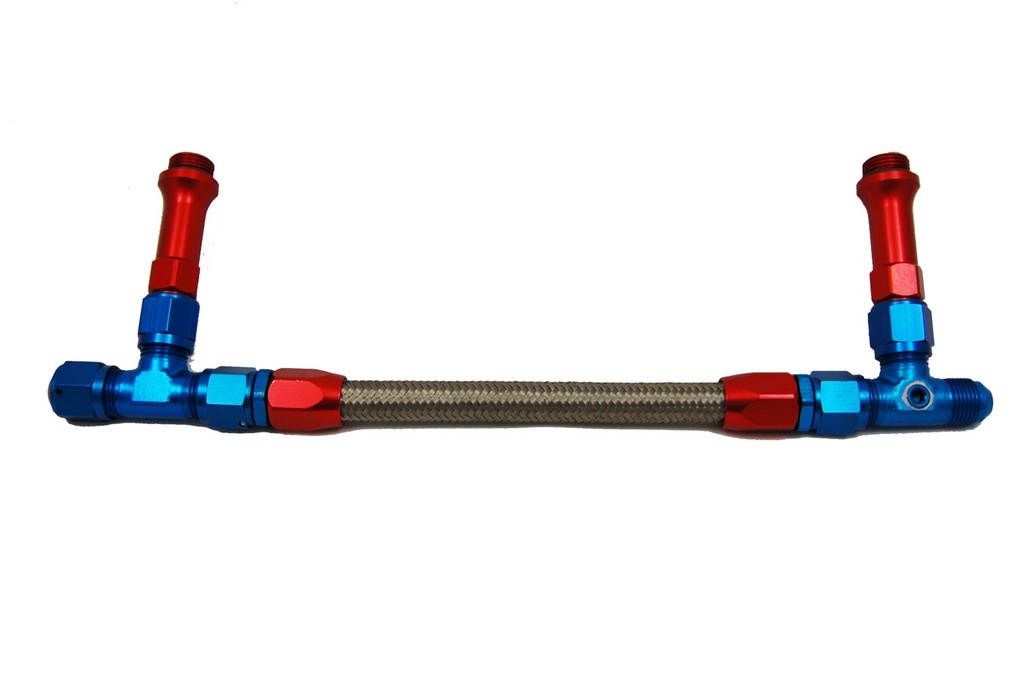 AED - Braided Fuel Line Kit - #6 Holley Carb.