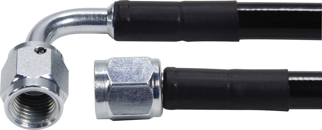 [ALL48434-21] Allstar Performance - Coated Braided Line 21in #3Hose -3Str/-3 90 Steel