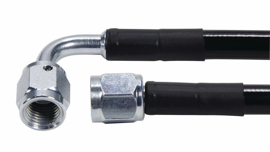 [ALL48444-48] Allstar Performance - Coated Line #4 Str to 90 Steel Ends 48in