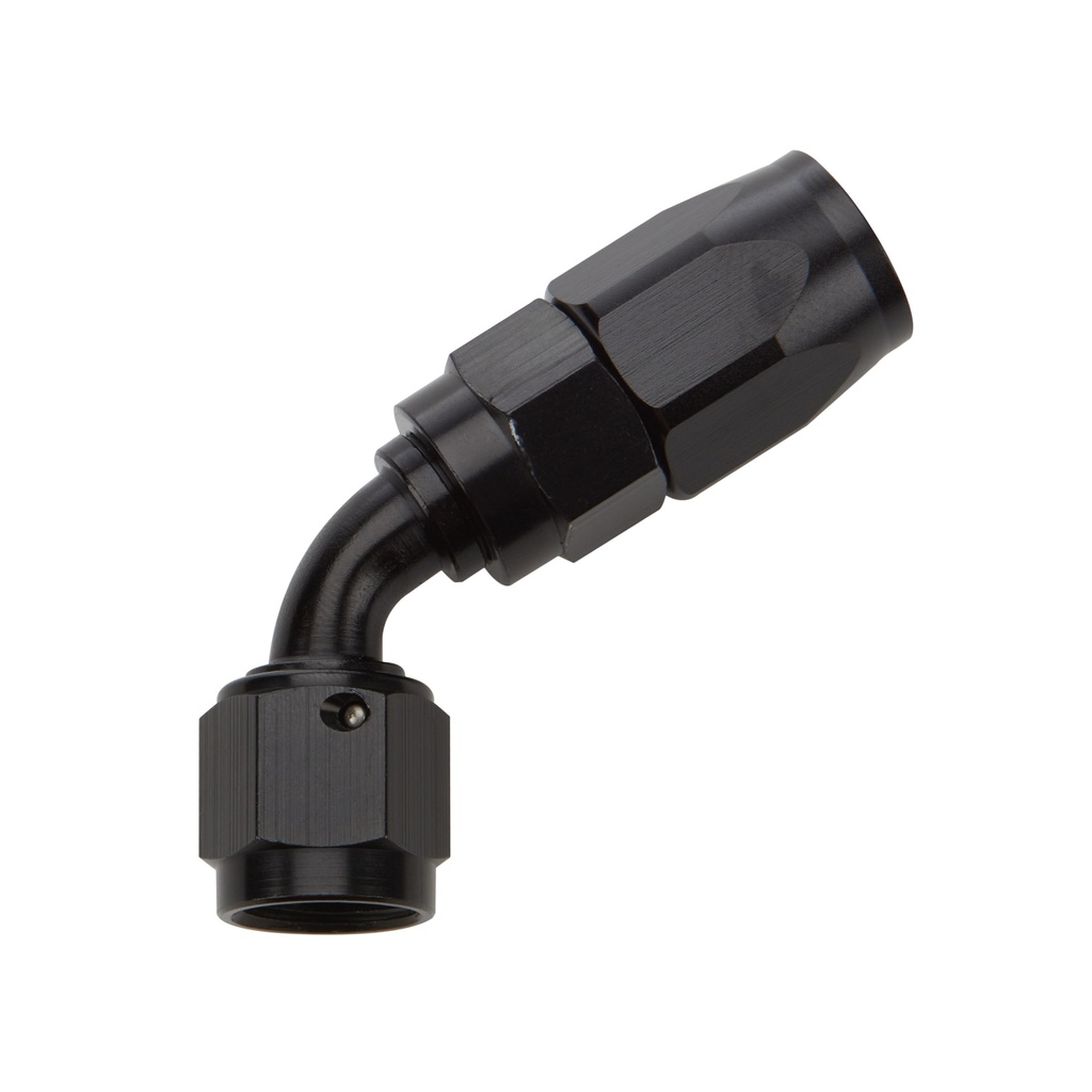 [ALL49345] Allstar Performance - Reusable Hose End Black 60 Deg Elbow -12