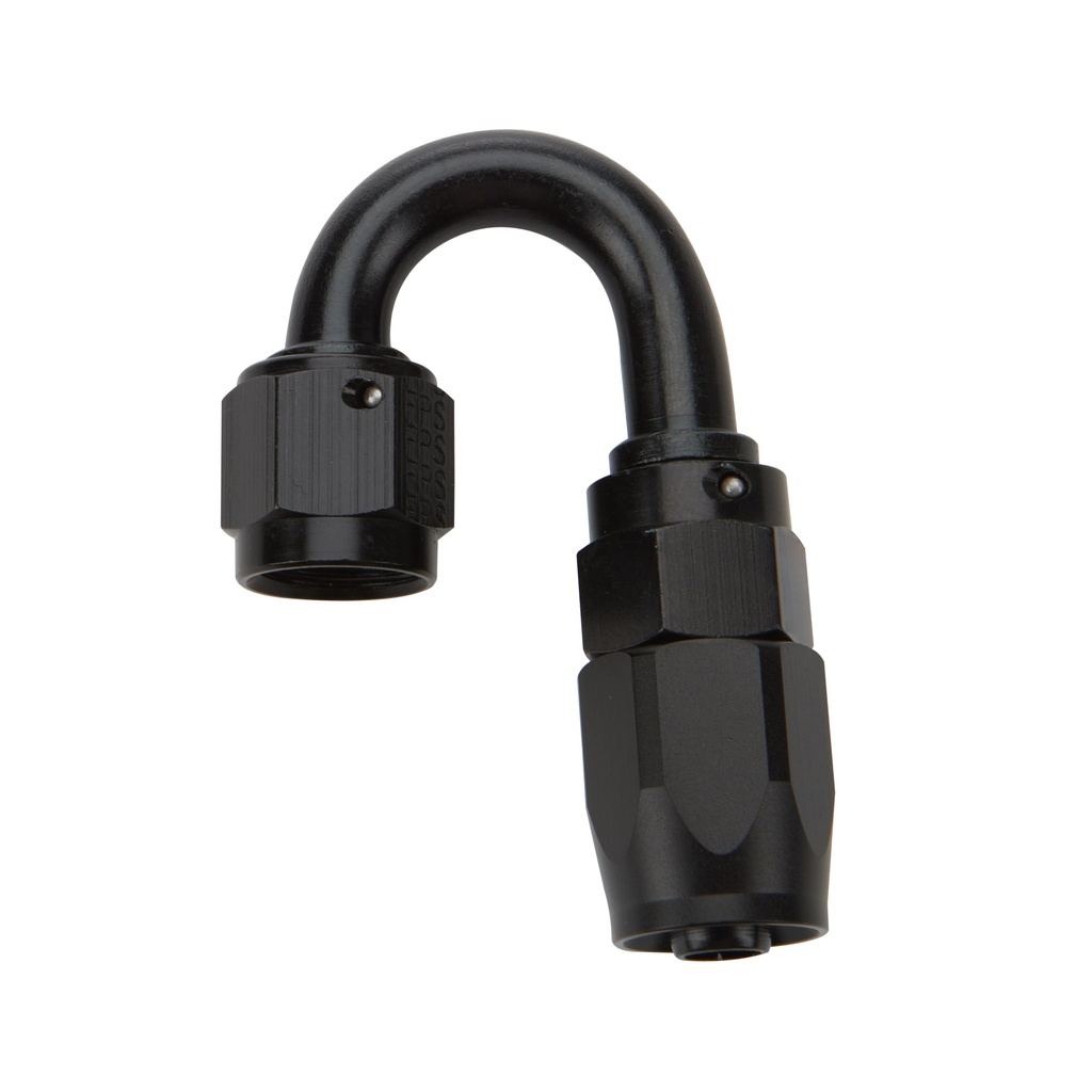 [ALL49384] Allstar Performance - Reusable Hose End Black 180 Deg Elbow -10