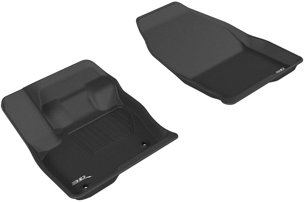3D Maxpider - Ford Edge 15- Kagu Floor Liner 1st Row Blk