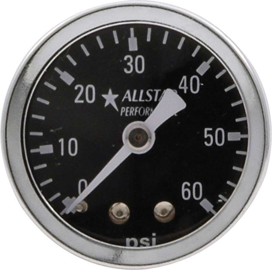 Allstar Performance - 1.5in Gauge 0-60 PSI Dry Type