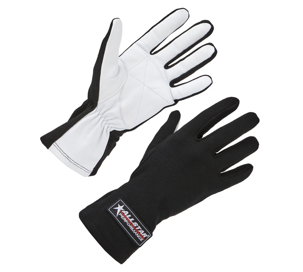 [ALL910012] Allstar Performance - Driving Gloves Non-SFI S/L Black Medium
