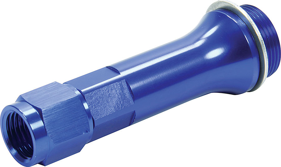 [ALL50890] Allstar Performance - Carb Fitting W/Washer 7/8-20 To -6 Female Blue