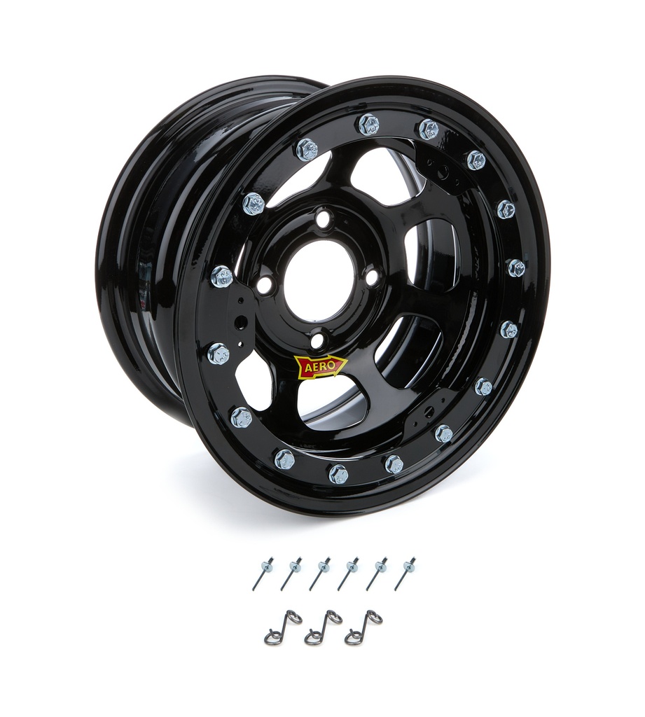 Aero Race Wheels - Wheel 13x7 3in 4.50in BC Black