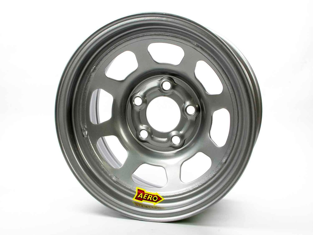 Aero Race Wheels - 15x7 3.5in. 4.75 Silver