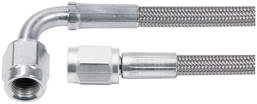 [ALL46304-12-25] Allstar Performance - 12In #3 Line -3 Str/-3 90 Deg Tube Style 25Pk