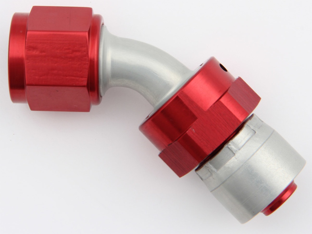 Aeroquip - #8 45 Deg Startlite Crimp Fitting