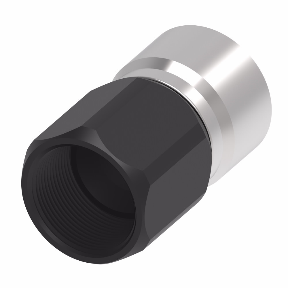 Aeroquip - 8an StreetLite Crimp Fitting Straight