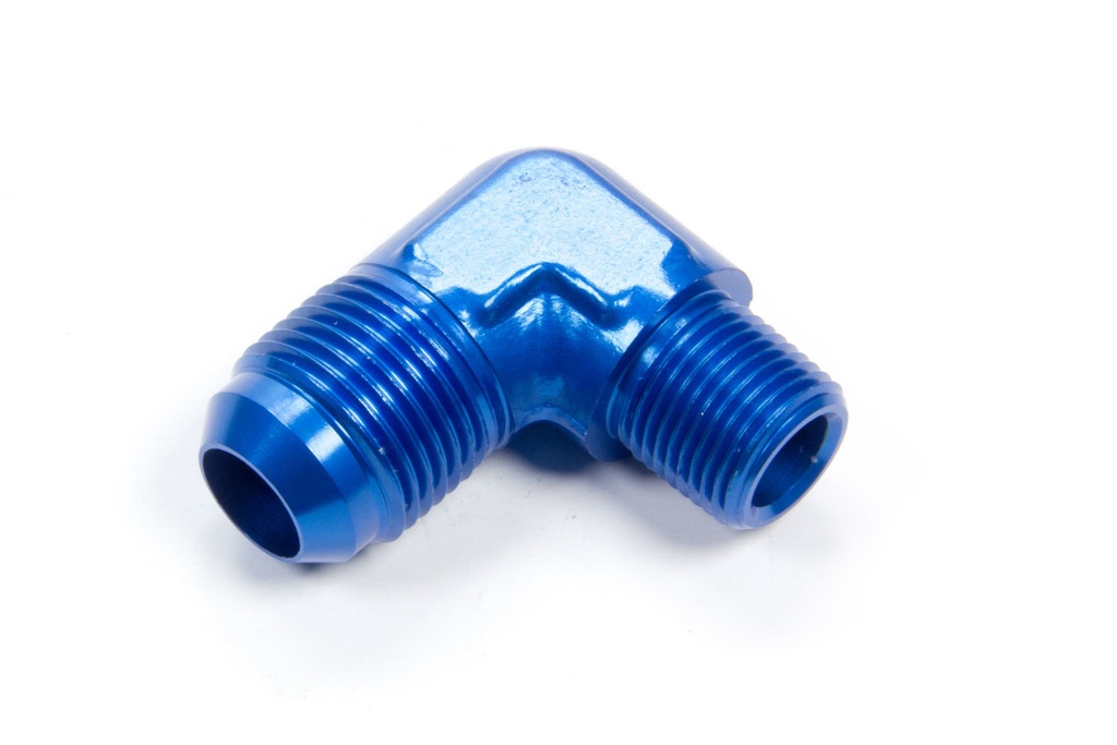 Aeroquip - 90 Deg 10 AN to 3/8in Pipe Alum Adapter