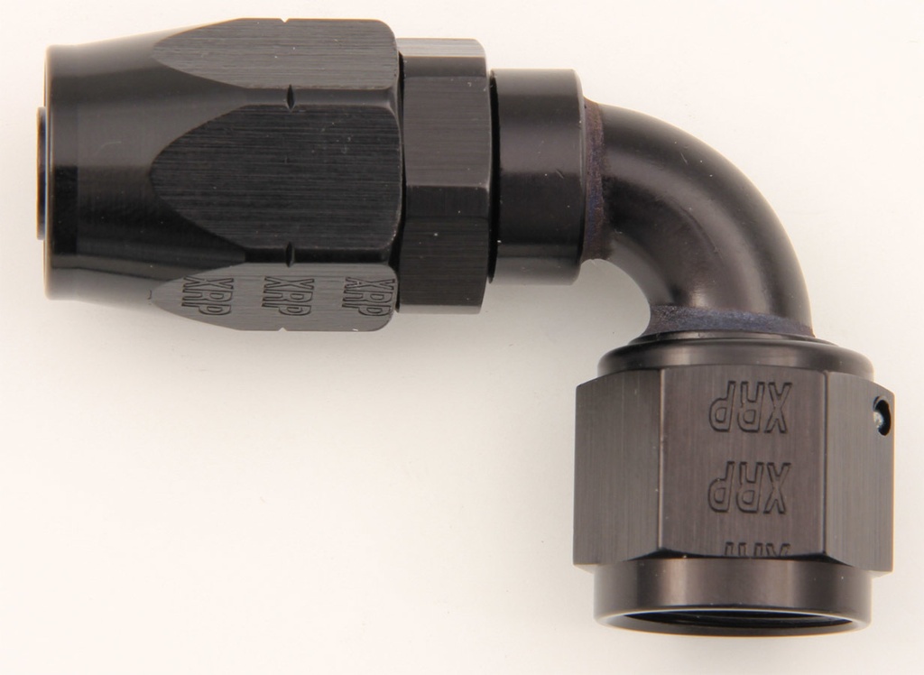 [XRP209010BB] Xrp-Xtreme Racing Prod. - #10 90 Deg Dbl Swivel Hose End Black