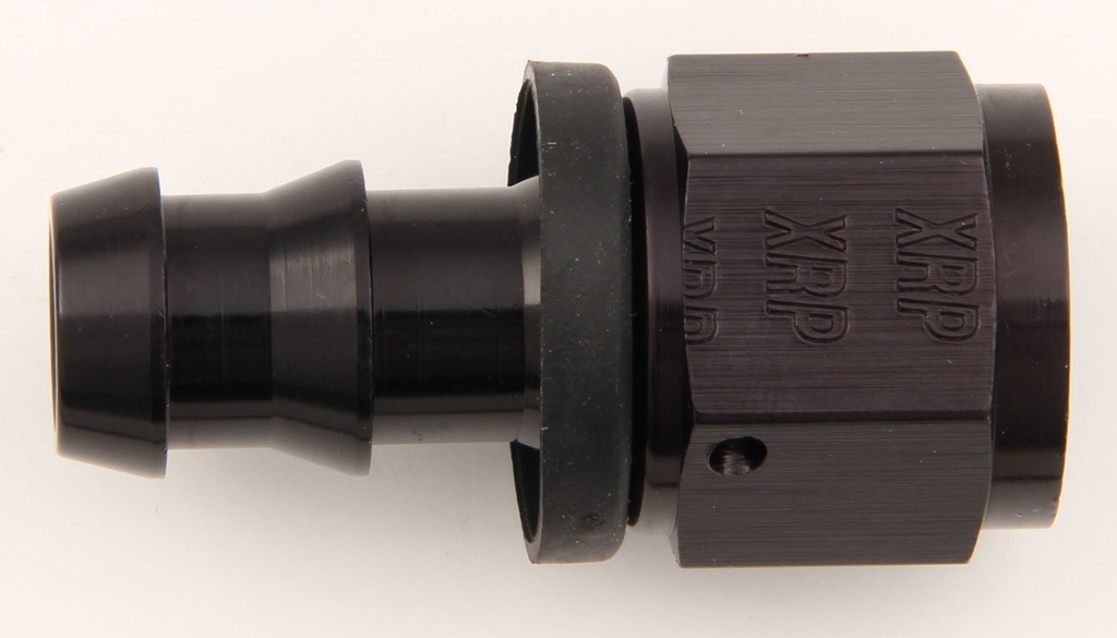 [XRP230006BB] Xrp-Xtreme Racing Prod. - #6 Str Push-On Hose End Black