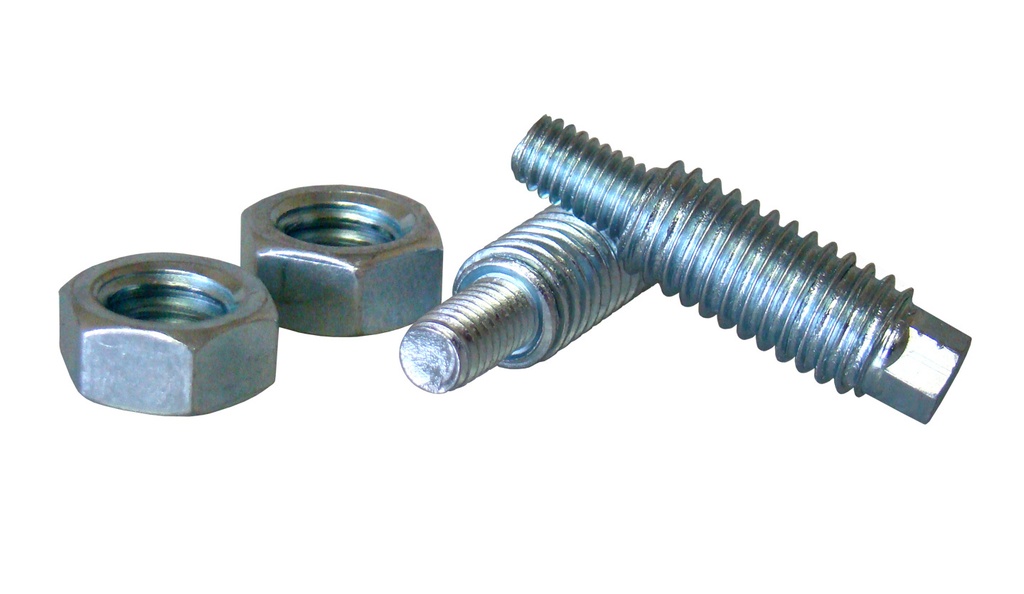 [XSP587] XS Power Battery - 6mm To 3/8 Stud Adaptor Zinc Plated (Pair)