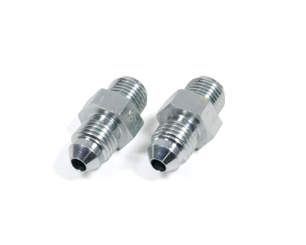 Aeroquip - #4 To 7/16-24 Inverted Steel Adapter