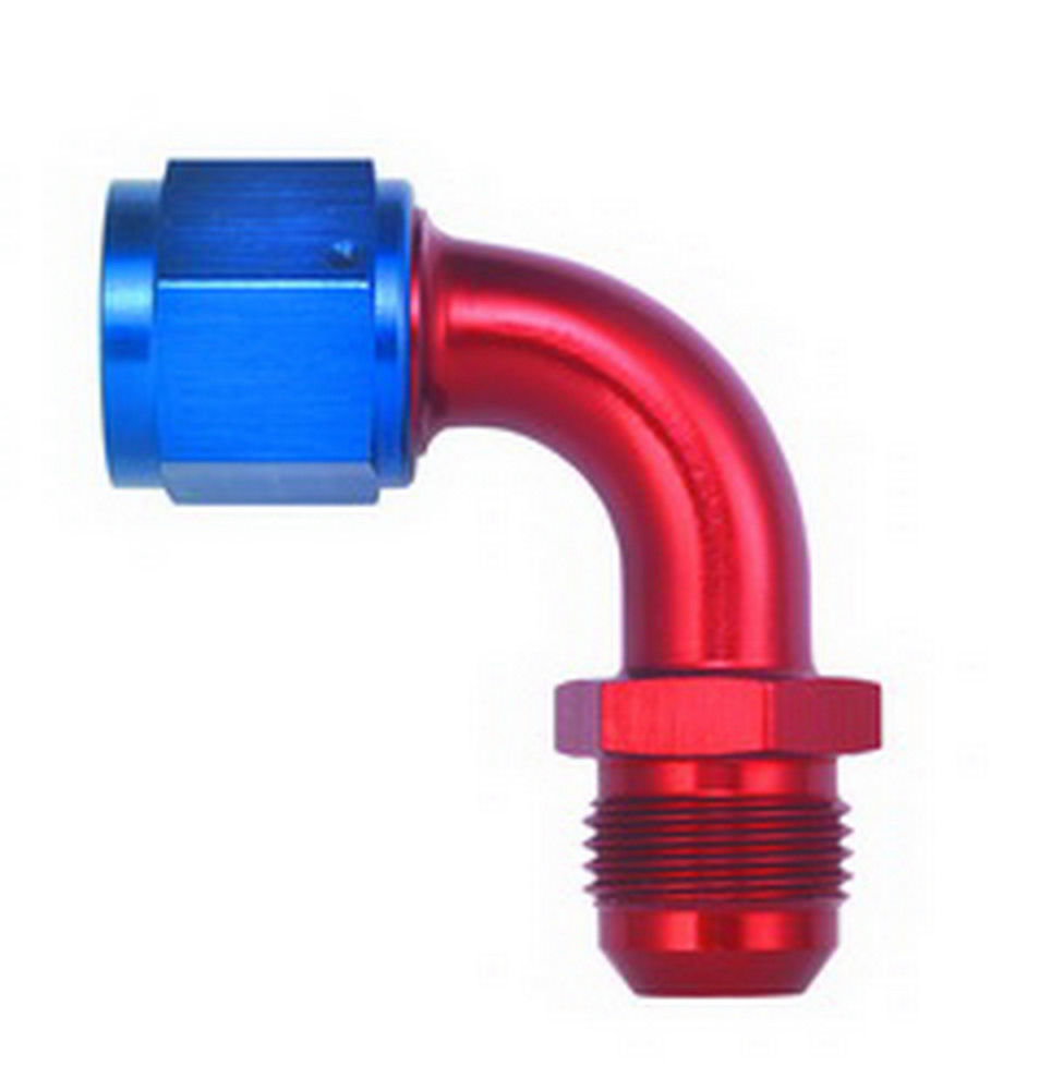 Aeroquip - #8 Male to #8 Female 90 Deg Swivel Fitting