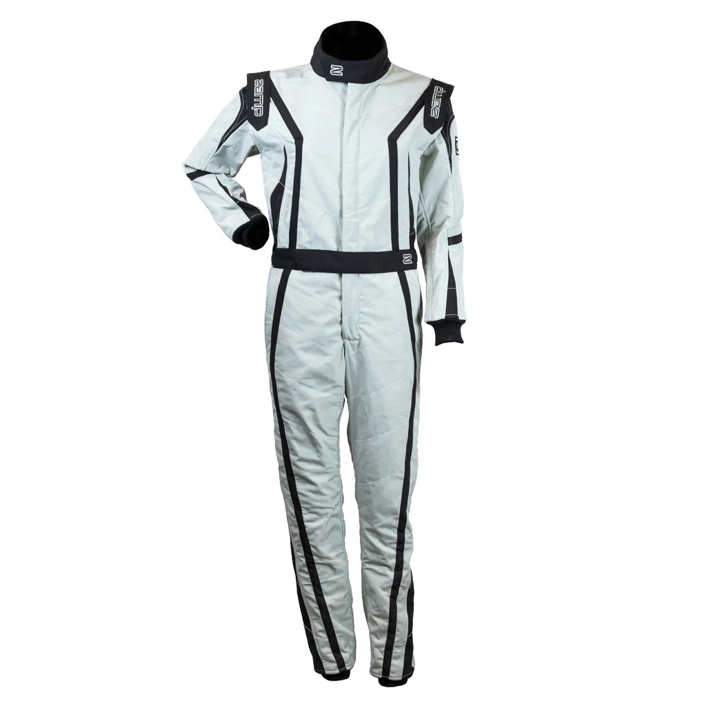 [ZAMR10015XL] Zamp Racing - Suit ZR-52F Gray X-Large SFI 3.2A/5 FIA8856-2018