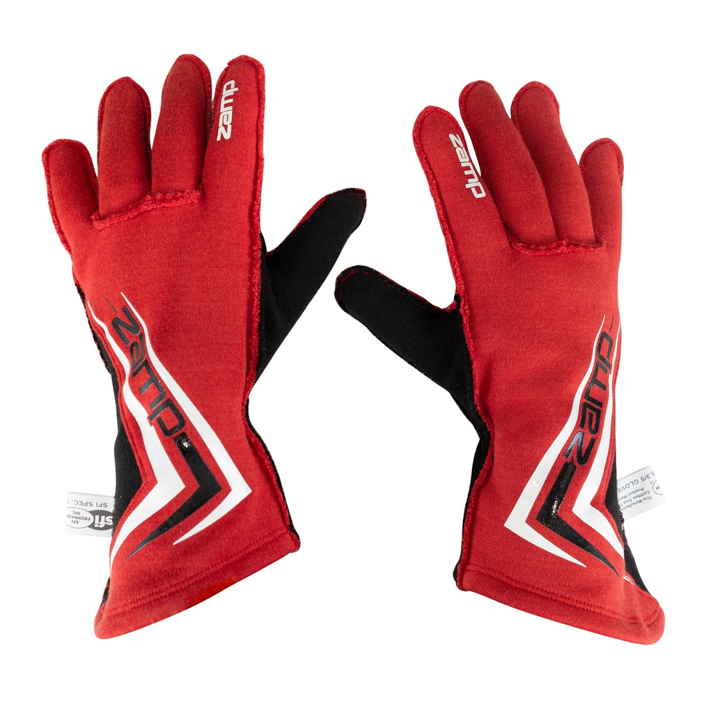 [ZAMRG20002S] Zamp Racing - Gloves ZR-60 Small Red