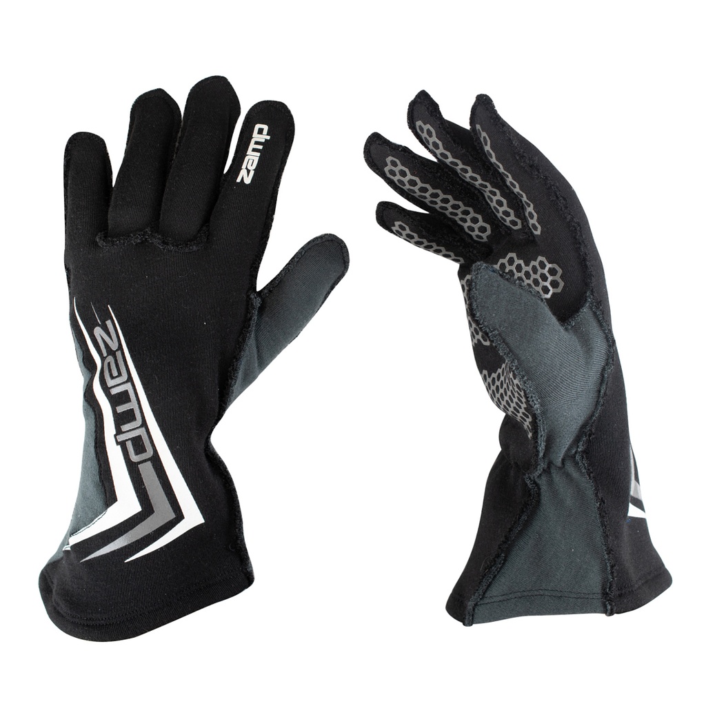 [ZAMRG20003L] Zamp Racing - Glove ZR-60 Black Large SFI 3.3/5