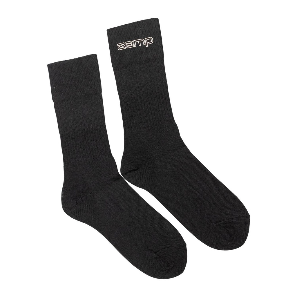 [ZAMRU003003M] Zamp Racing - Socks Black Medium SFI 3.3