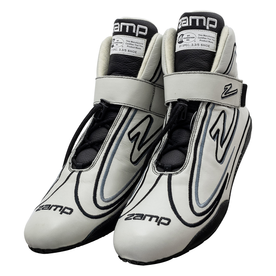[ZAMRS003C1513] Zamp Racing - Shoe ZR-50 Gray Size 13 SFI 3.3/5