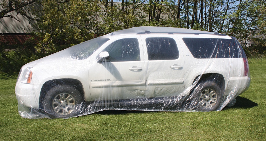 [WWFWFCCC-MED] Woodward Fab - Plastic Car Cover Medium 22ft
