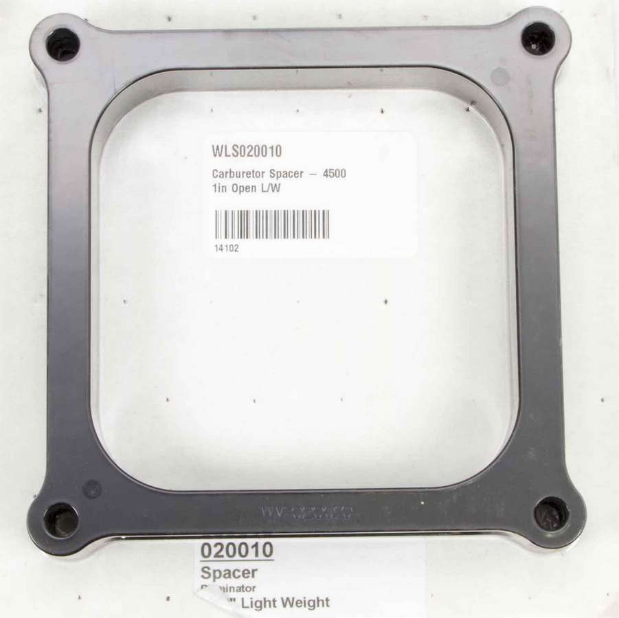 [WLS020010] Wilson Manifolds - Carburetor Spacer - 4500 1in Open L/W