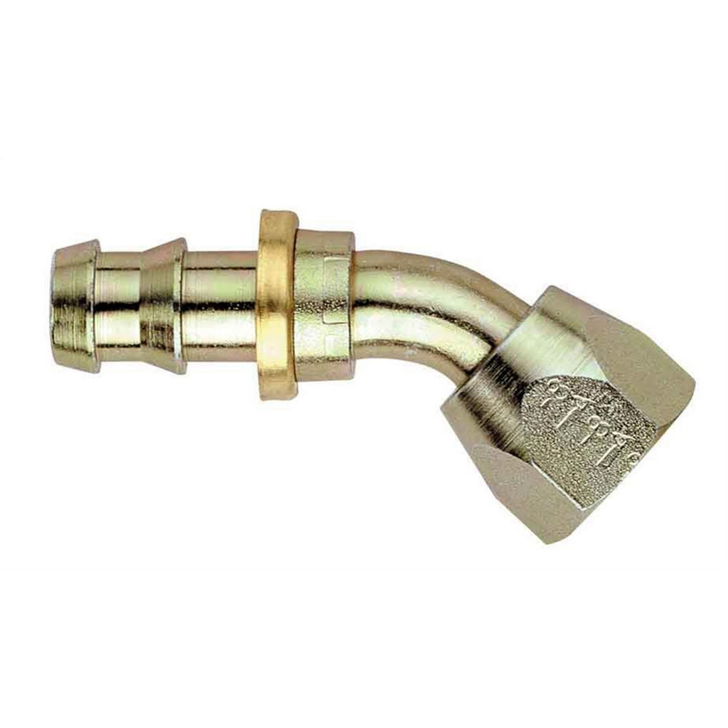 [AERFBM1438] Aeroquip - #4 45 Degree Elbow Swive