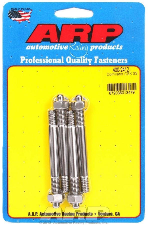 [ARP400-2412] Arp - S/S Carburetor Stud Kit 5/16in X 3.200in Oal