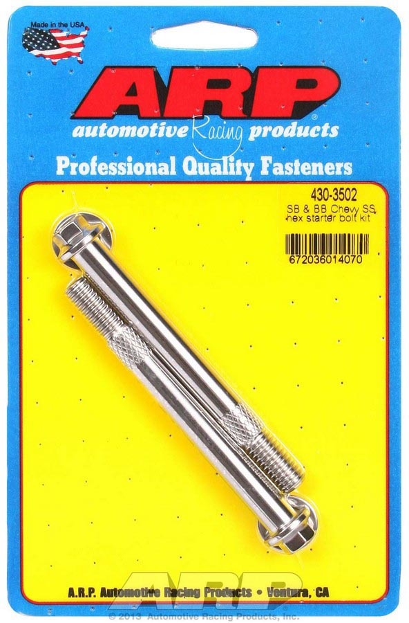 [ARP430-3502] Arp - S/S Starter Bolt Kit 6pt