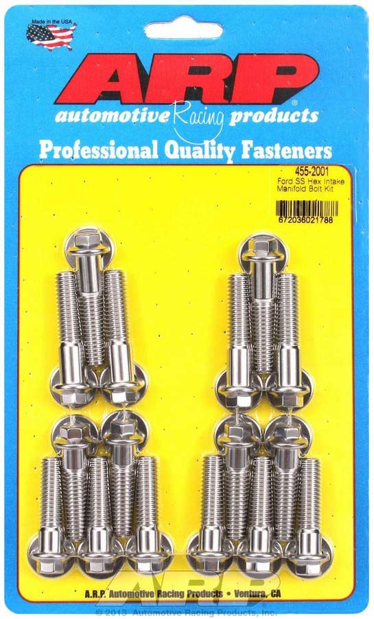 [ARP455-2001] ARP - BBF S/S Intake Bolt Kit 6pt.