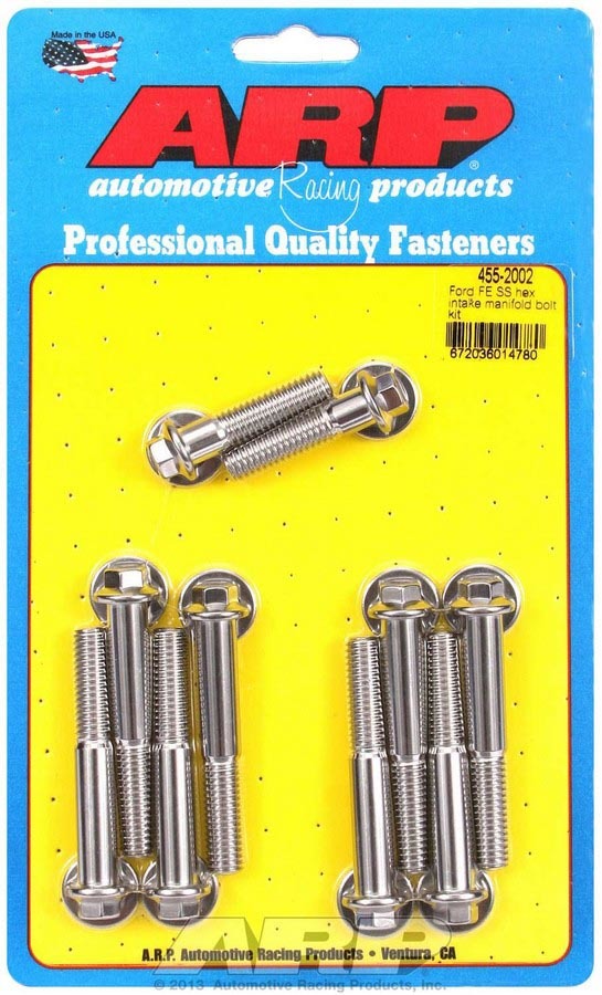 [ARP455-2002] Arp - Bbf S/S Intake Bolt Kit 6pt.