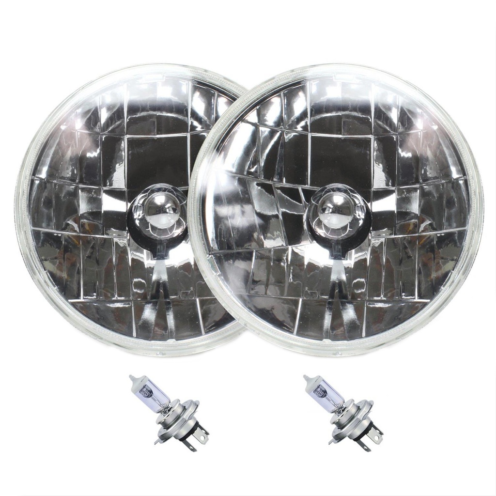 [AULAUTLENA1ABS] Auto-Loc - Snake-Eye 7 Inch Halogen Lens Assembly With H4