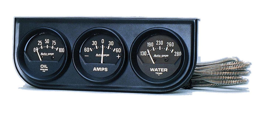 [ATM2347] AutoMeter - 2in Black Mech.Gauge Pnl
