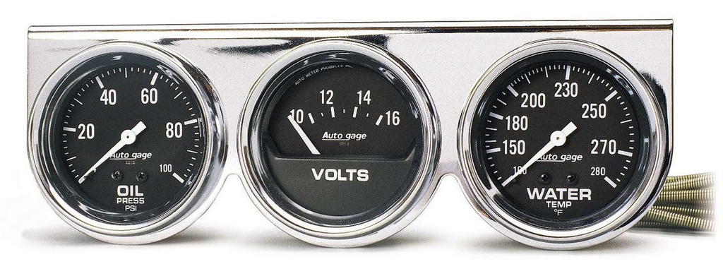 [ATM2399] AutoMeter - 2-5/8 Chrm Mech Gauge Pn