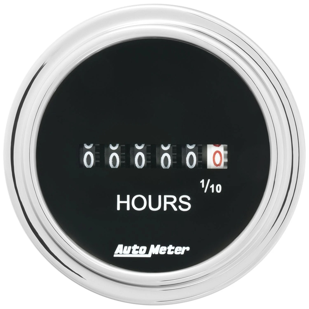 [ATM2587] Autometer - 2-1/16 In Hourmeter Gauge