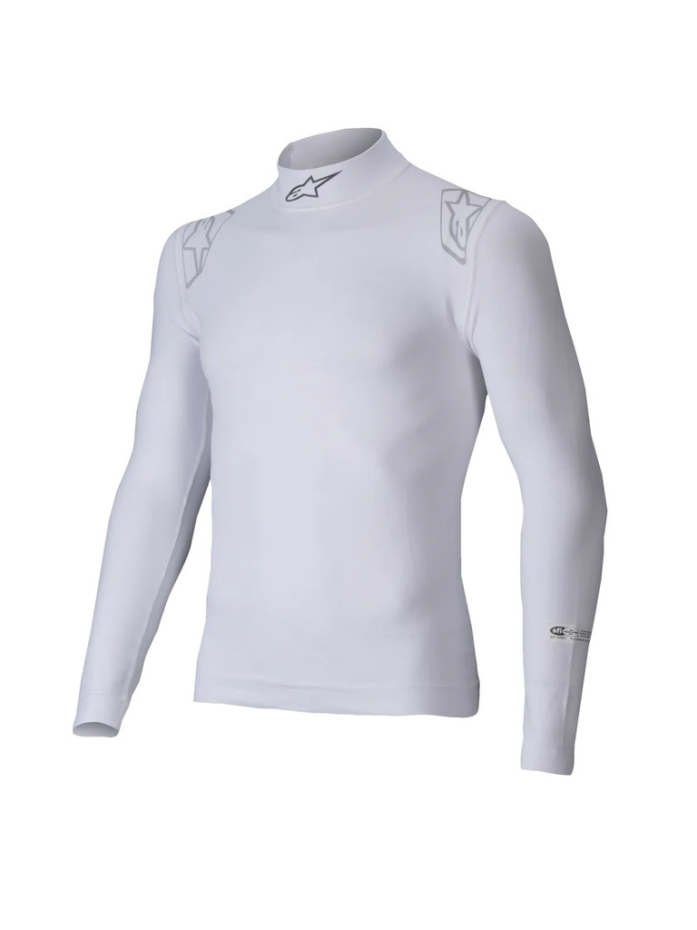 Alpinestars USA - Underwear Top ZX EVO V3 White 2X-Lrg Long Slv