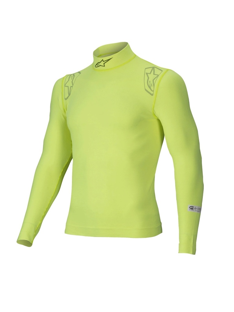 Alpinestars Usa - Underwear Top Zx Evo V3 Flu Ylw 2X-Lrg Long Slv