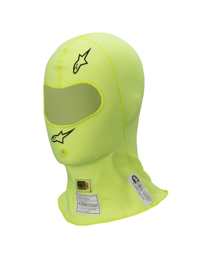 Alpinestars Usa - Balaclava Zx Evo 2 Flu Yellow One Size