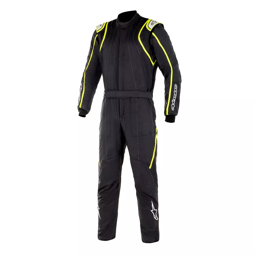 Alpinestars Usa - Suit Gp Race V2 Black / Yellow Medium / Large