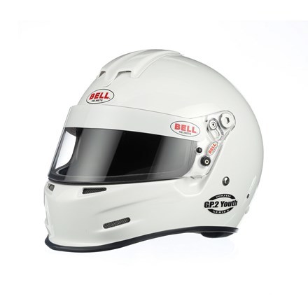 [BEL1425004] Bell Helmets - GP2 Youth Helmet White XS SFI24.1-15
