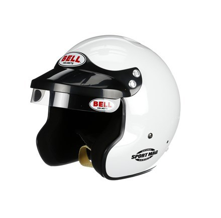[BEL1426A03] Bell Helmets - Helmet Sport Mag Large White SA2020
