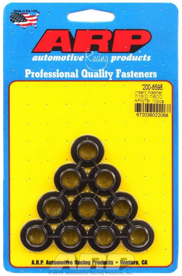 ARP - Insert Washers - 7/16 Id X .875 Od (10)
