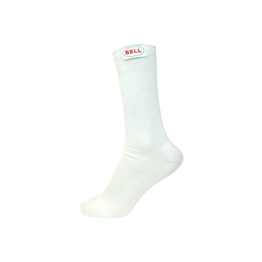 [BELBR40092] Bell Helmets - Socks White SPORT-TX Medium SFI 3.3