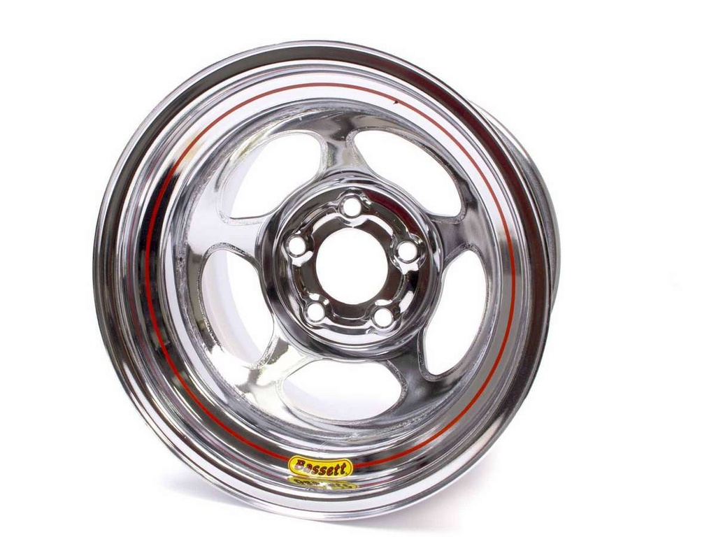 [BAS50L54C] Bassett - 15x10 Chrome Inertia 5x5 4in Bs