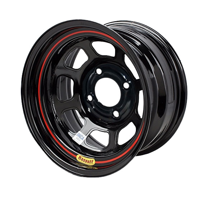 [BAS57RH4] Bassett - Wheel 15in X 7in 4x100mm Black