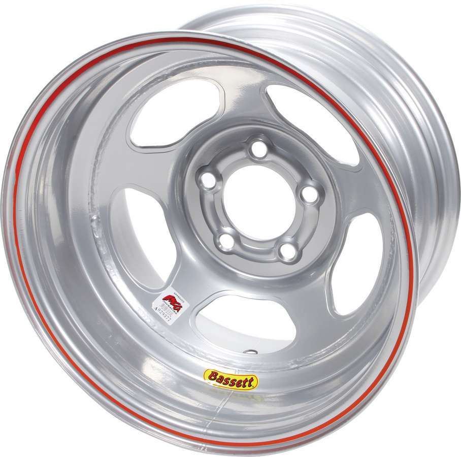 [BAS58AC3IS] Bassett - 15x8 Imca Silver Inertia  5x4.75
