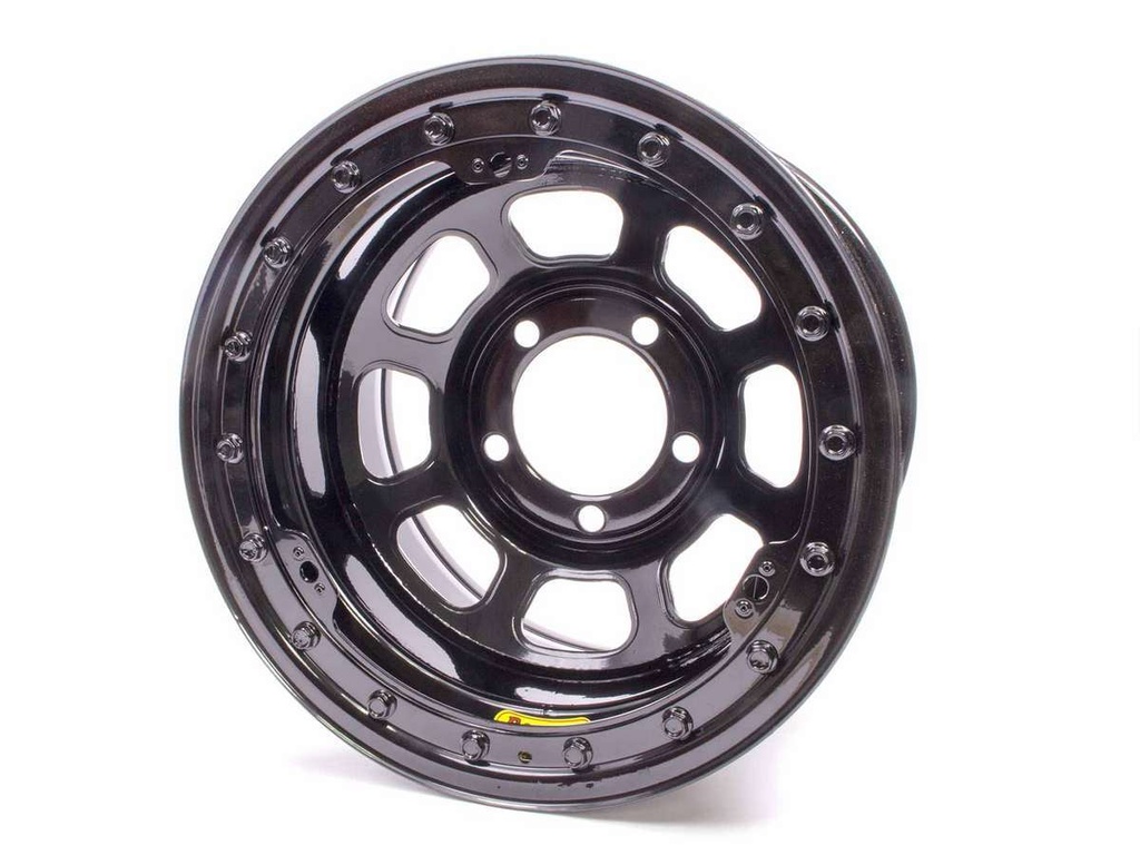 [BAS59D52LK] Bassett - 15 X 8.75 B/L Black 5X5 2In Bs D-Hole